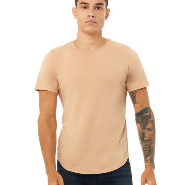 FWD Fashion Men's Curved Hem Short Sleeve T-Shirt Thumbnail