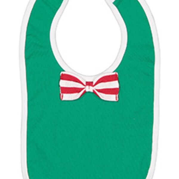 Infant Baby Rib Bow Tie Bib Thumbnail