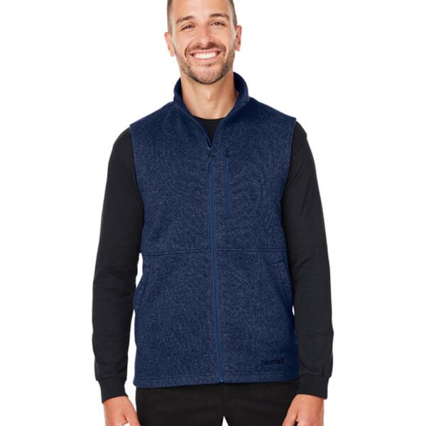 Men's Dropline Sweater Fleece Vest Thumbnail