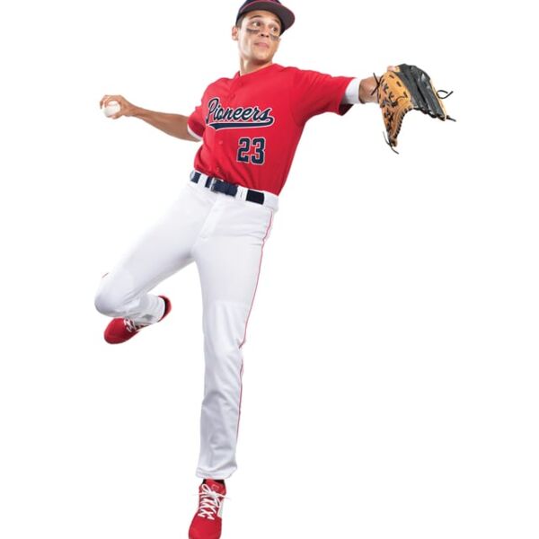 Five Tool Full-Button Front Baseball Jersey Thumbnail