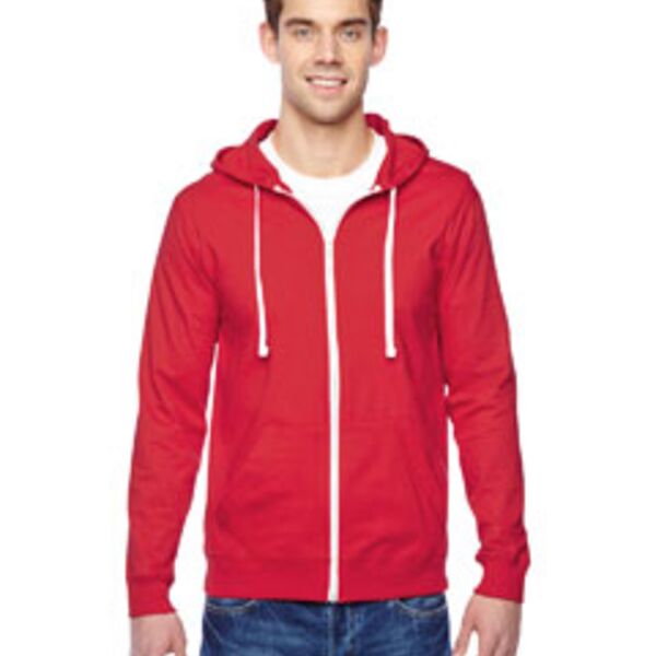 Adult Sofspun® Jersey Full-Zip Hooded Sweatshirt Thumbnail