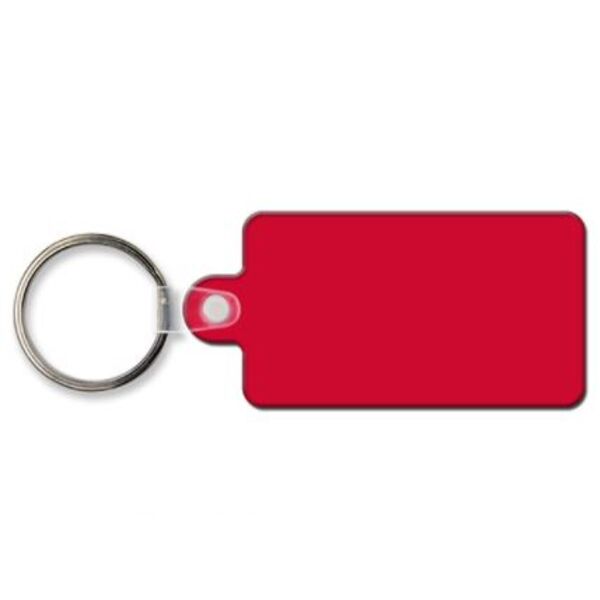 Large Rectangle Key Tag w/ Round Corners Thumbnail