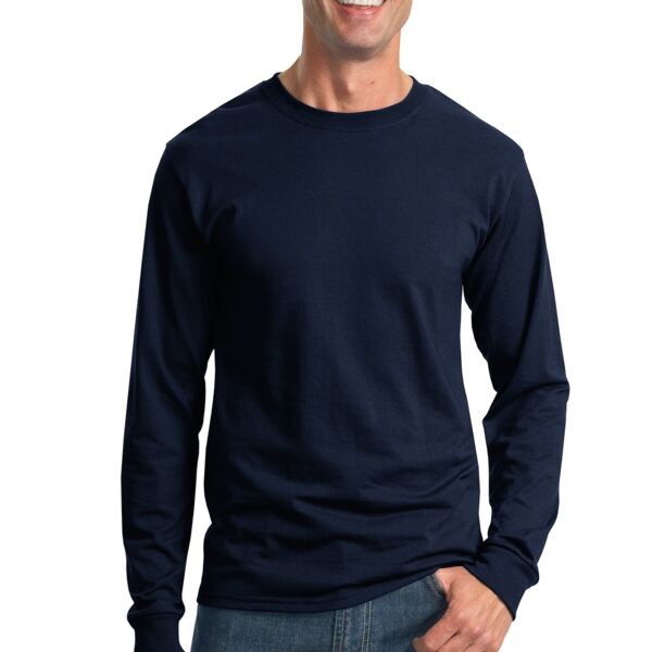 Heavyweight Blend ™ 50/50 Cotton/Poly Long Sleeve T Shirt Thumbnail