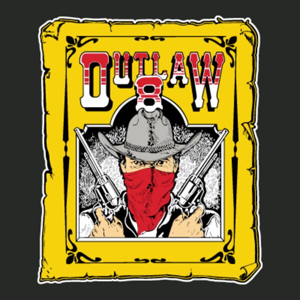 Outlaw 8 Car Decal Thumbnail