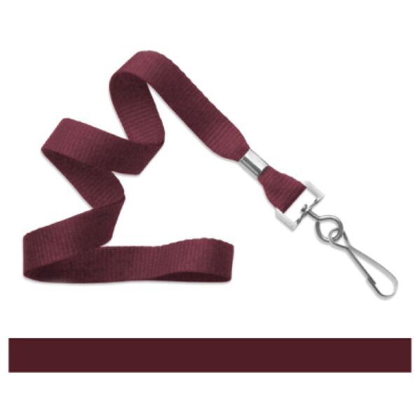 1" Silkscreened Flat Lanyard Thumbnail