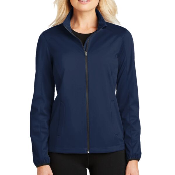 Port Authority Ladies Active Soft Shell Jacket Thumbnail