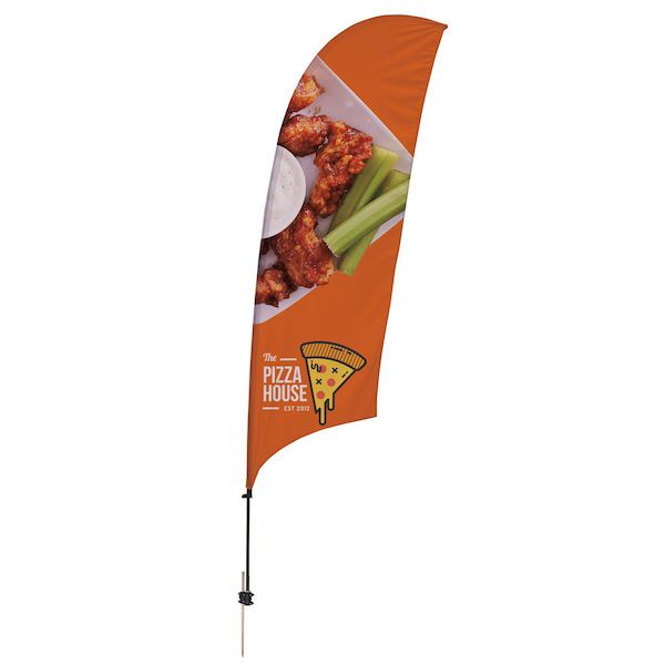 10.5' Value Razor Sail Sign (2-Sided)  Thumbnail