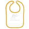 Infant Contrast Trim Terry Bib Thumbnail