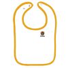 Infant Contrast Trim Terry Bib Thumbnail